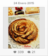 Foto de la cuenta de Pasteler&iacute;a Mallorca en Instagram. 24/01/2015